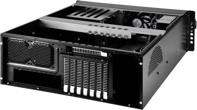 Alt view image 7 of 20 - SilverStone Case Storage Series SST-CS350B Black SECC ATX Mid Tower Computer Case
