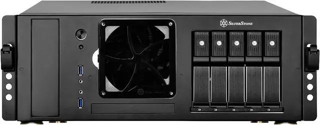 Alt view image 3 of 20 - SilverStone Case Storage Series SST-CS350B Black SECC ATX Mid Tower Computer Case