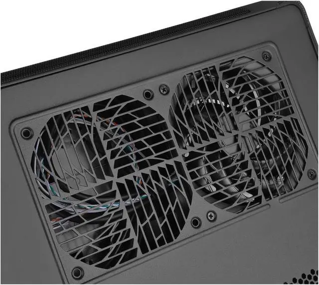 Alt view image 13 of 13 - SilverStone Fortress Series SST-FTZ01B-E Black Aluminum unibody frame, steel chassis Mini-ITX Computer Case