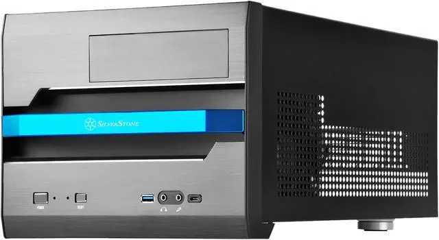 Alt view image 2 of 20 - SilverStone Sugo Series SG12 SST-SG12B-V2 Black Refinement of Classic Small Form Factor Case