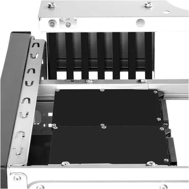 Alt view image 12 of 19 - SilverStone Sugo Series SG12 SST-SG12B-V2 Black Refinement of Classic Small Form Factor Case