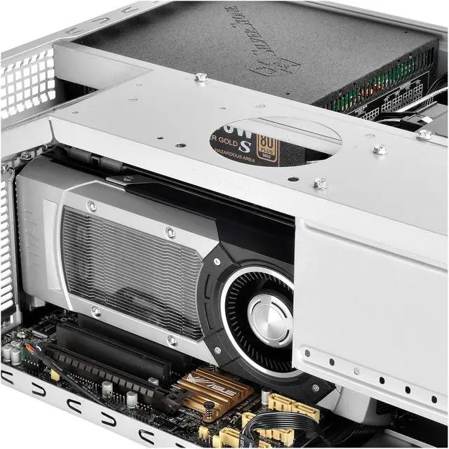 Alt view image 13 of 19 - SilverStone Sugo Series SG12 SST-SG12B-V2 Black Refinement of Classic Small Form Factor Case