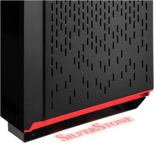 Alt view image 9 of 18 - SilverStone Primera Series PM02 SST-PM02B-G Black Steel Front Panel, Steel Body, Tempered Glass Window ATX Mid Tower Computer Case Compatible PS2(ATX) Power Supply