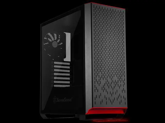 Alt view image 3 of 18 - SilverStone Primera Series PM02 SST-PM02B-G Black Steel Front Panel, Steel Body, Tempered Glass Window ATX Mid Tower Computer Case Compatible PS2(ATX) Power Supply