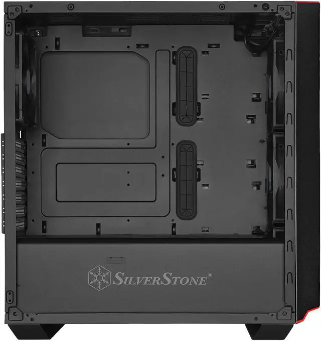 Alt view image 5 of 18 - SilverStone Primera Series PM02 SST-PM02B-G Black Steel Front Panel, Steel Body, Tempered Glass Window ATX Mid Tower Computer Case Compatible PS2(ATX) Power Supply