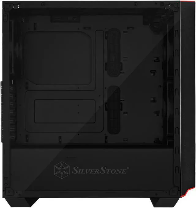 Alt view image 7 of 18 - SilverStone Primera Series PM02 SST-PM02B-G Black Steel Front Panel, Steel Body, Tempered Glass Window ATX Mid Tower Computer Case Compatible PS2(ATX) Power Supply