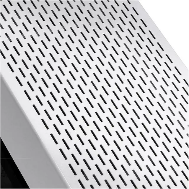 Alt view image 14 of 17 - SilverStone Primera Series PM02 SST-PM02W-G White Steel Front Panel, Steel Body, Tempered Glass Window ATX Mid Tower Computer Case Compatible PS2(ATX) Power Supply