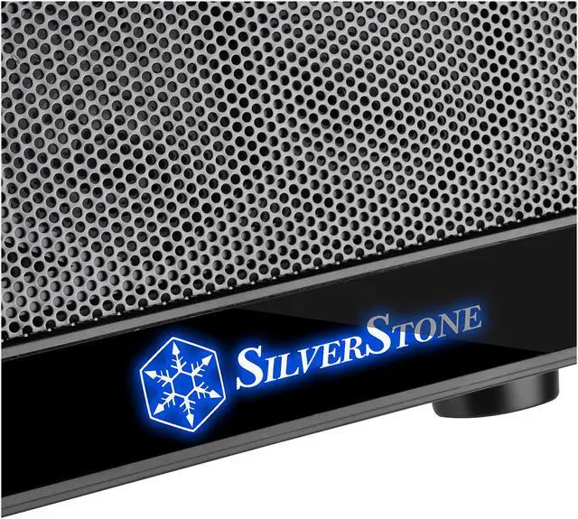 Alt view image 19 of 20 - SilverStone PS15 SST-PS15B-RGB Black Steel / Tempered Glass Micro ATX Tower Computer Case