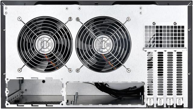 Alt view image 5 of 13 - SilverStone Case Storage Series CS381 SST-CS381B Black Steel / Plastic Micro ATX / Mini-ITX Computer Case Support SFX / SFX-L (sold separately) Power Supply
