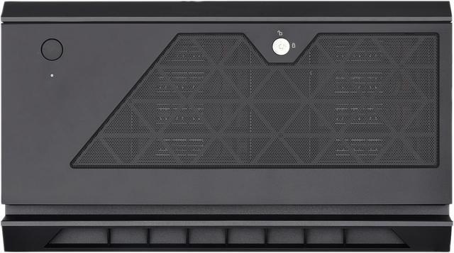Alt view image 2 of 13 - SilverStone Case Storage Series CS381 SST-CS381B Black Steel / Plastic Micro ATX / Mini-ITX Computer Case Support SFX / SFX-L (sold separately) Power Supply