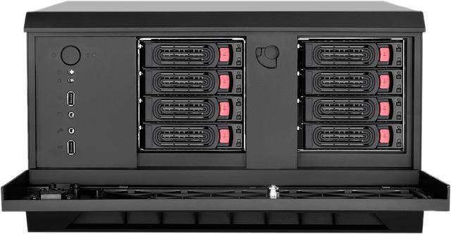 Alt view image 4 of 13 - SilverStone Case Storage Series CS381 SST-CS381B Black Steel / Plastic Micro ATX / Mini-ITX Computer Case Support SFX / SFX-L (sold separately) Power Supply
