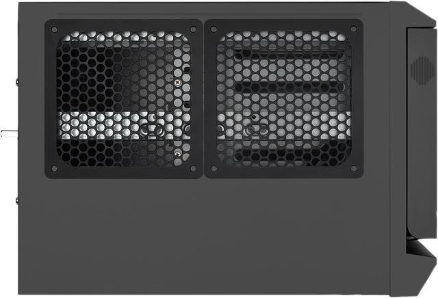 Alt view image 3 of 13 - SilverStone Case Storage Series CS381 SST-CS381B Black Steel / Plastic Micro ATX / Mini-ITX Computer Case Support SFX / SFX-L (sold separately) Power Supply