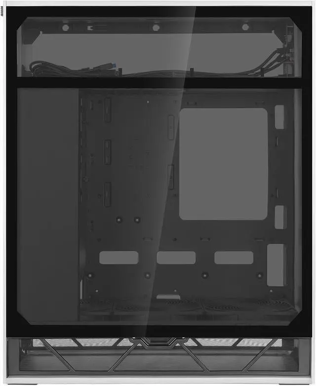 Alt view image 17 of 20 - SilverStone ALTA F1 SST-ALF1S-G Silver Aluminuml / Steel / Tempered Glass ATX Mid Tower Computer Case