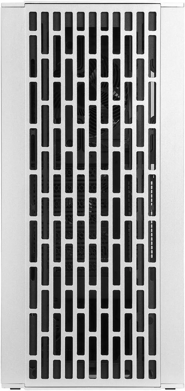 Alt view image 13 of 20 - SilverStone ALTA F1 SST-ALF1S-G Silver Aluminuml / Steel / Tempered Glass ATX Mid Tower Computer Case
