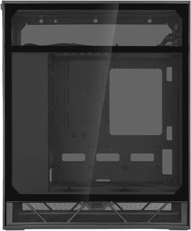 Alt view image 13 of 20 - SilverStone ALTA F1 SST-ALF1B-G Black Aluminuml / Steel / Tempered Glass ATX Mid Tower Computer Case