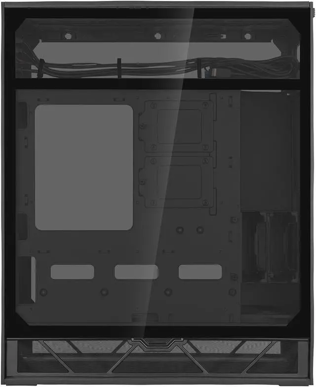 Alt view image 14 of 20 - SilverStone ALTA F1 SST-ALF1B-G Black Aluminuml / Steel / Tempered Glass ATX Mid Tower Computer Case