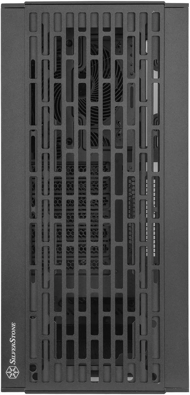 Alt view image 15 of 20 - SilverStone ALTA F1 SST-ALF1B-G Black Aluminuml / Steel / Tempered Glass ATX Mid Tower Computer Case