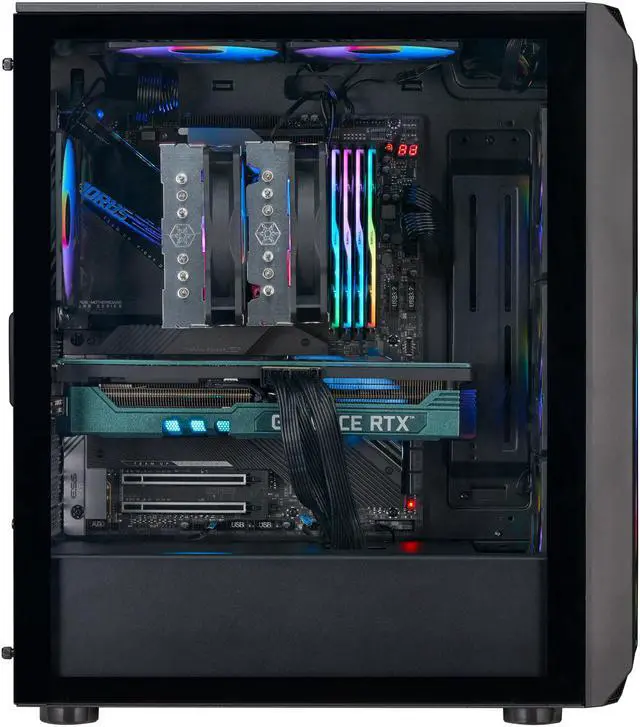 Alt view image 4 of 20 - SilverStone FARA 511Z High Airflow ATX Gaming Chassis with Excellent Cooling Potential Case SST-FA511Z-BG Black