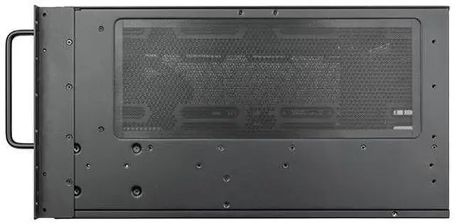 Alt view image 4 of 8 - SilverStone RM600 6U Rackmount Chassis featuring Dual PSU Compatibility and Triple 360mm Radiator Support