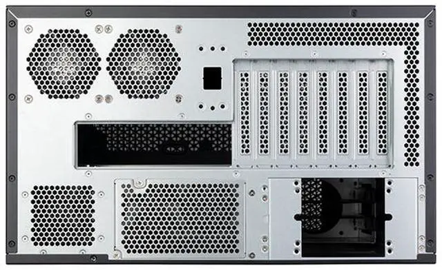 Alt view image 6 of 8 - SilverStone RM600 6U Rackmount Chassis featuring Dual PSU Compatibility and Triple 360mm Radiator Support