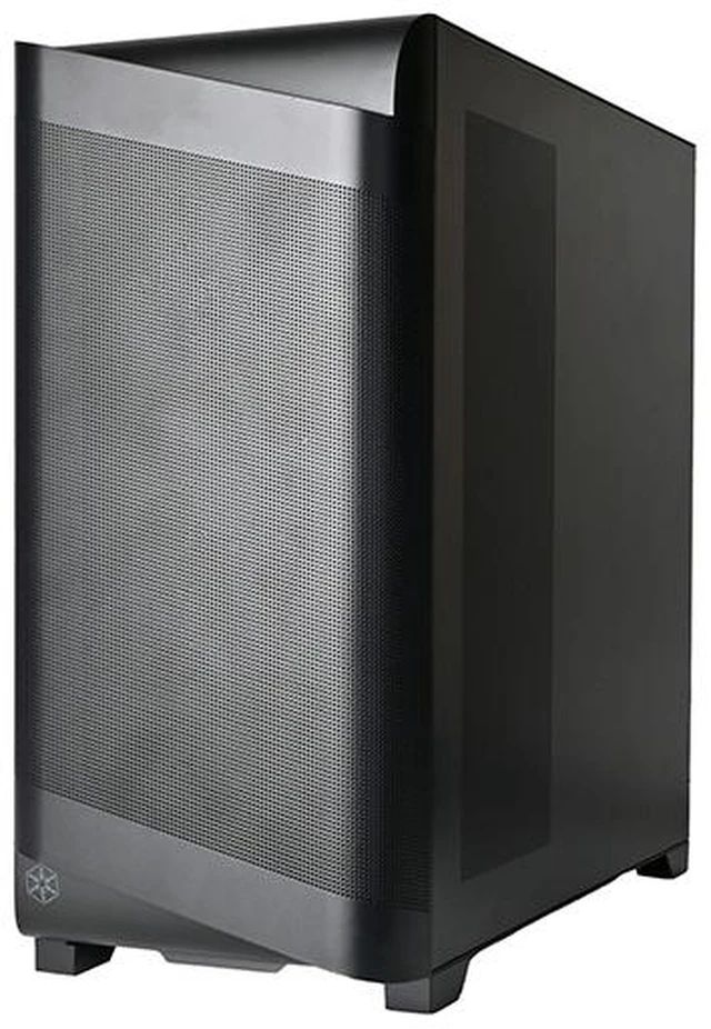 Alt view image 8 of 17 - SilverStone SETA A2 Black Steel / Plastic / Tempered Glass Mid-Tower Mid-Tower Chassis