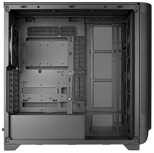 Alt view image 12 of 17 - SilverStone SETA A2 Black Steel / Plastic / Tempered Glass Mid-Tower Mid-Tower Chassis