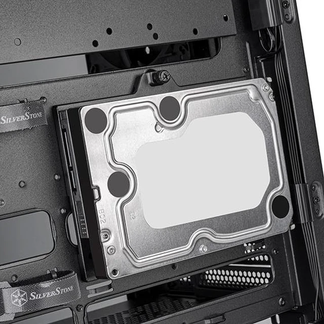 Alt view image 13 of 17 - SilverStone SETA A2 Black Steel / Plastic / Tempered Glass Mid-Tower Mid-Tower Chassis