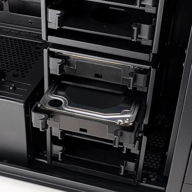 Alt view image 16 of 17 - SilverStone SETA A2 Black Steel / Plastic / Tempered Glass Mid-Tower Mid-Tower Chassis