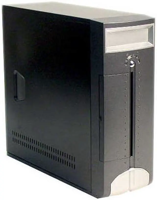 Linkworld 617-C2628-P4 Silver/Black Computer Case - Newegg.com
