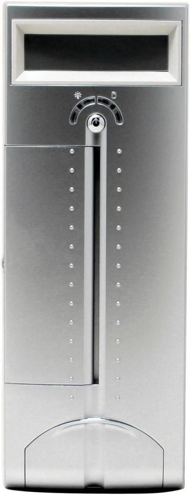 Alt view image 3 of 12 - Linkworld 617-C.88-P4 Gray/Beige Steel Micro ATX Mini Tower Computer Case 400W Power Supply