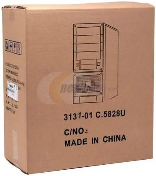 Alt view image 10 of 10 - Linkworld 3131-01-C5828U Black/Silver Steel ATX Mid Tower Computer Case