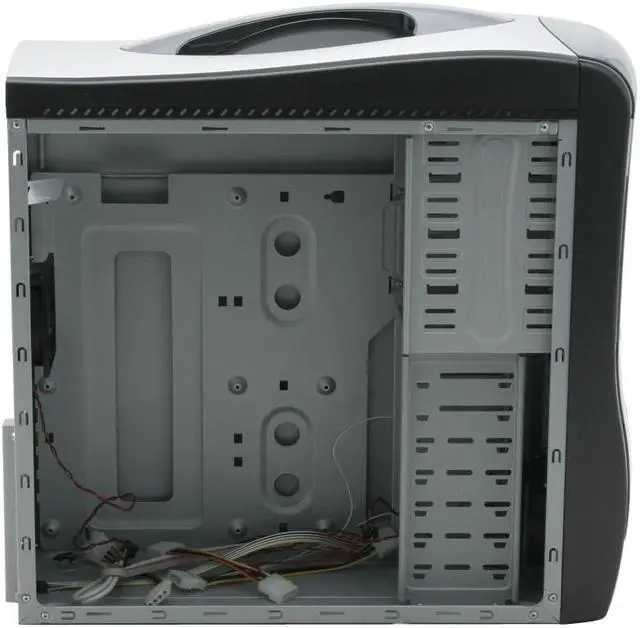 Alt view image 9 of 13 - Linkworld 3210-04-C2628 Black/ Silver Steel ATX Mid Tower Computer Case