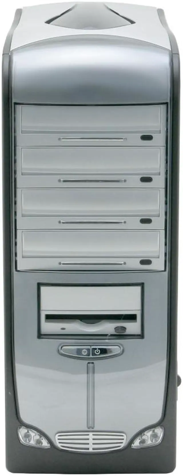 Alt view image 3 of 13 - Linkworld 3210-04-C2628 Black/ Silver Steel ATX Mid Tower Computer Case
