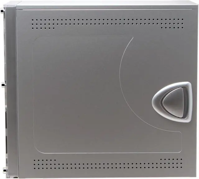 Alt view image 11 of 17 - Linkworld B319-C9928-P4 WNDW Silver Steel ATX Mid Tower Computer Case 400W Power Supply