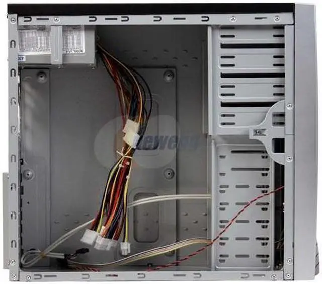 Alt view image 6 of 11 - Linkworld 3166-03 C2228U Black/Silver Steel ATX Mid Tower Computer Case 430W Power Supply