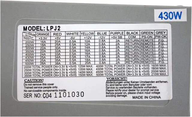 Alt view image 9 of 11 - Linkworld 3166-03 C2228U Black/Silver Steel ATX Mid Tower Computer Case 430W Power Supply
