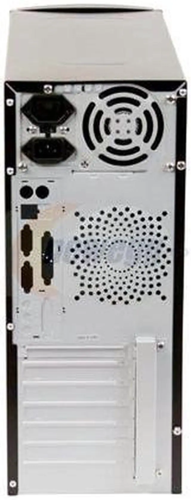 Alt view image 8 of 11 - Linkworld 3166-03 C2228U Black/Silver Steel ATX Mid Tower Computer Case 430W Power Supply