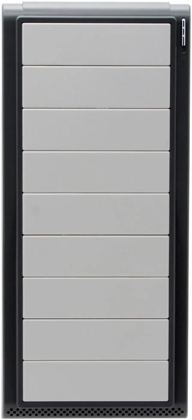 Alt view image 3 of 15 - Linkworld 50201-8801F+P50 Beige Steel ATX Mid Tower 9-Bays CD/DVD Duplicator Duplicator 550W Power Supply
