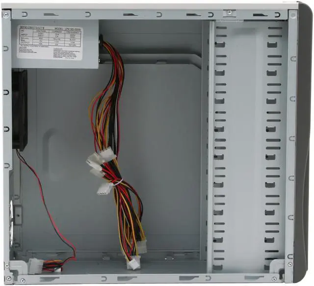Alt view image 6 of 15 - Linkworld 50201-8801F+P50 Beige Steel ATX Mid Tower 9-Bays CD/DVD Duplicator Duplicator 550W Power Supply