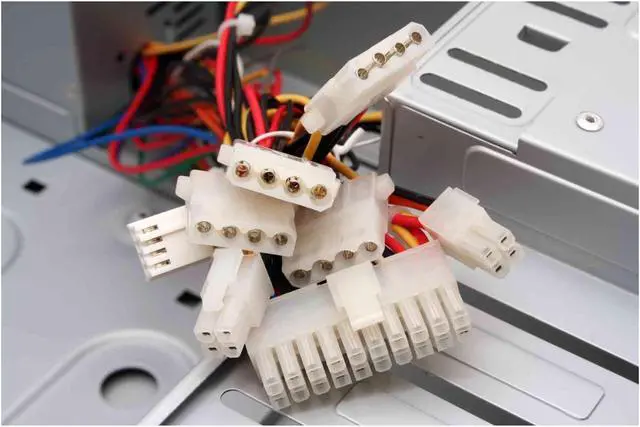 Alt view image 10 of 14 - Linkworld CA-SW2-Y Yellow Steel ATX Mid Tower Computer Case 450W Power Supply