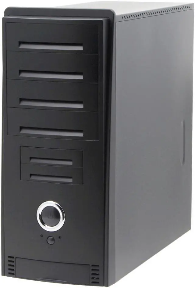 Alt view image 2 of 13 - Linkworld 3230-09-C2222U Black Steel ATX Mid Tower Computer Case 430W Power Supply