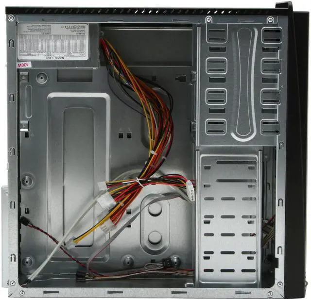 Alt view image 7 of 13 - Linkworld 3230-09-C2222U Black Steel ATX Mid Tower Computer Case 430W Power Supply