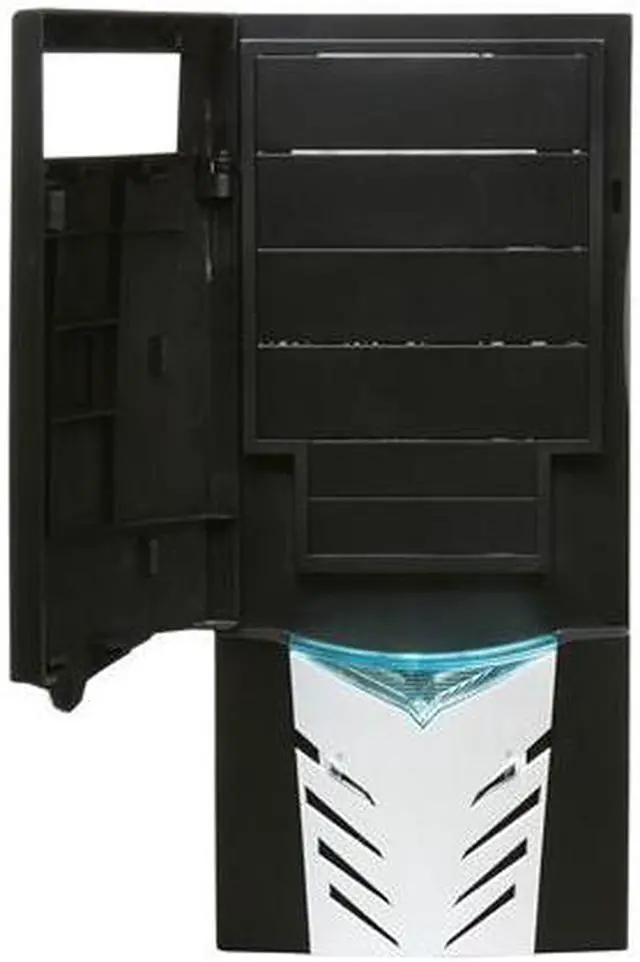 Alt view image 2 of 9 - Linkworld 313-06-C2228 Black/ Silver Steel ATX Mid Tower Computer Case