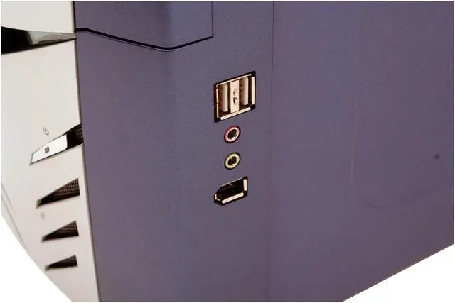 Alt view image 9 of 13 - Linkworld 313-06-C2228 Blue/ Silver Steel ATX Mid Tower Computer Case