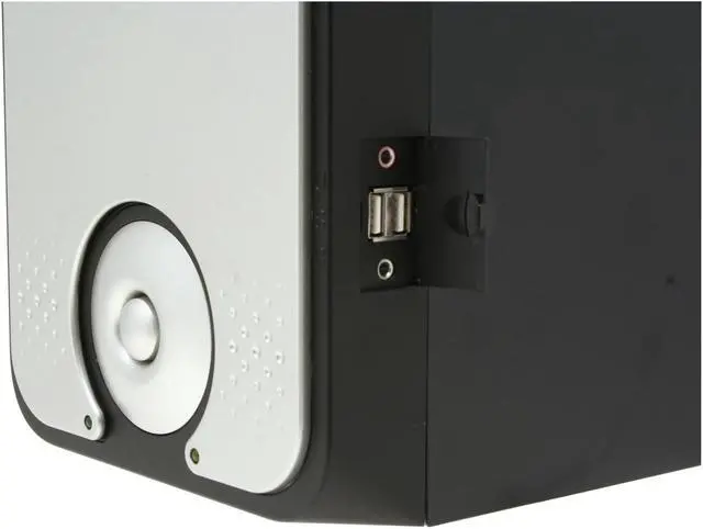 Alt view image 6 of 15 - Linkworld 437-01-C2229 Black/ Champaign Gold Steel Micro ATX Mini Tower Computer Case 430W Power Supply