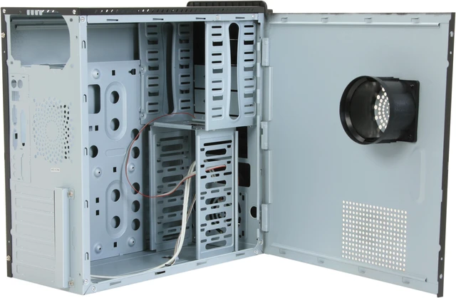 Alt view image 6 of 12 - Linkworld 32309-2222U Black Steel ATX Mid Tower Computer Case