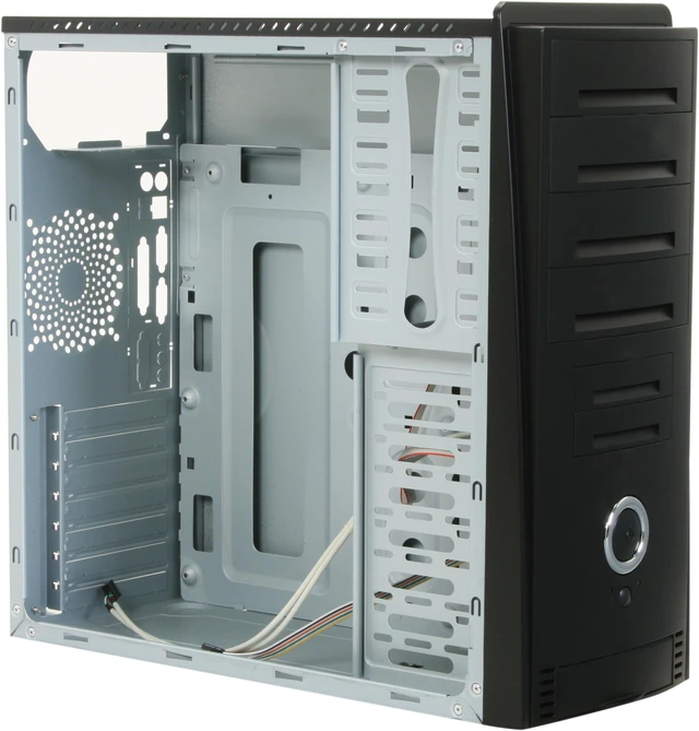 Alt view image 9 of 12 - Linkworld 32309-2222U Black Steel ATX Mid Tower Computer Case