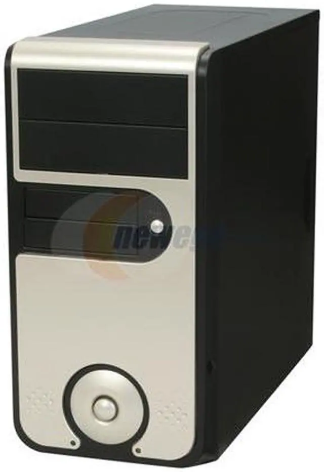 Alt view image 3 of 11 - Linkworld 43701-229FU Black/ Champaign Gold Steel Micro ATX Mini Tower Computer Case