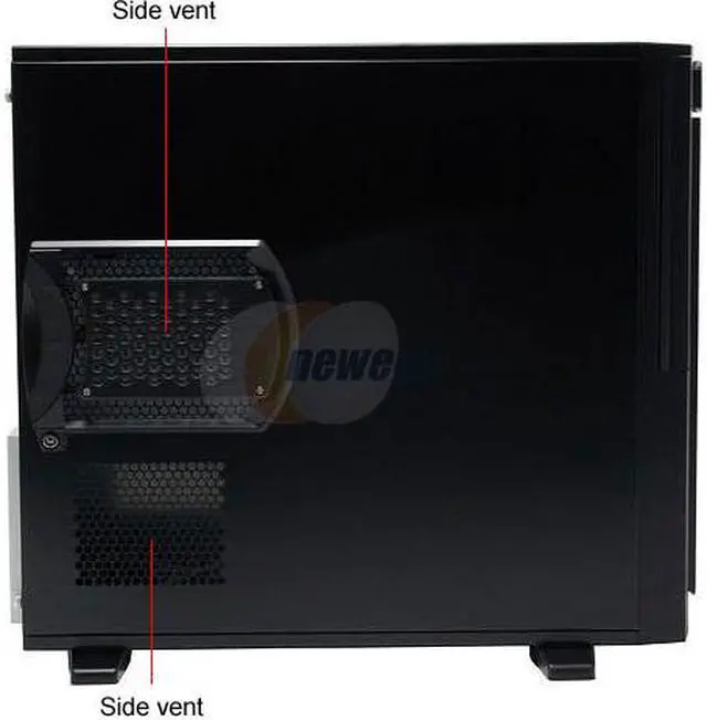Alt view image 5 of 15 - iStarUSA Nitro Ax S-10000B Black Aluminum Front panel / 1.0mm SECC/SGCC chassis ATX Full Tower Computer Case