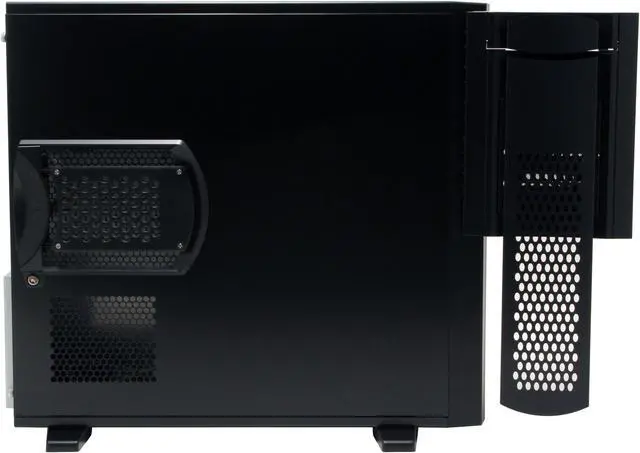 Alt view image 6 of 15 - iStarUSA Nitro Ax S-10000B Black Aluminum Front panel / 1.0mm SECC/SGCC chassis ATX Full Tower Computer Case